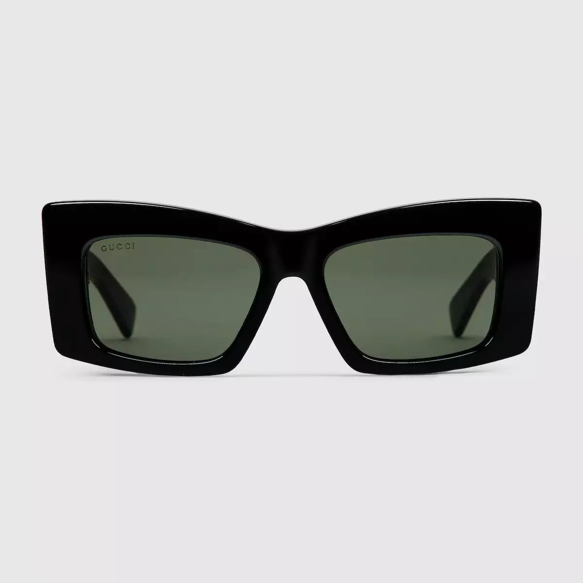 Occhiali da sole Gucci con montatura quadrata - Nero