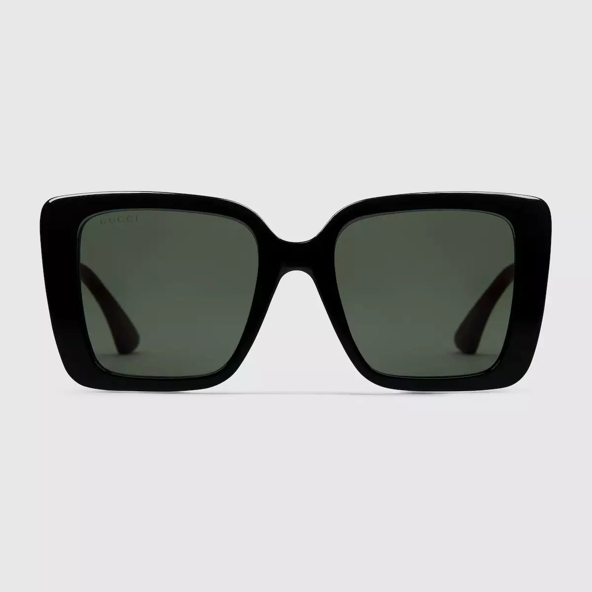 Occhiali da sole Gucci con montatura quadrata - Nero