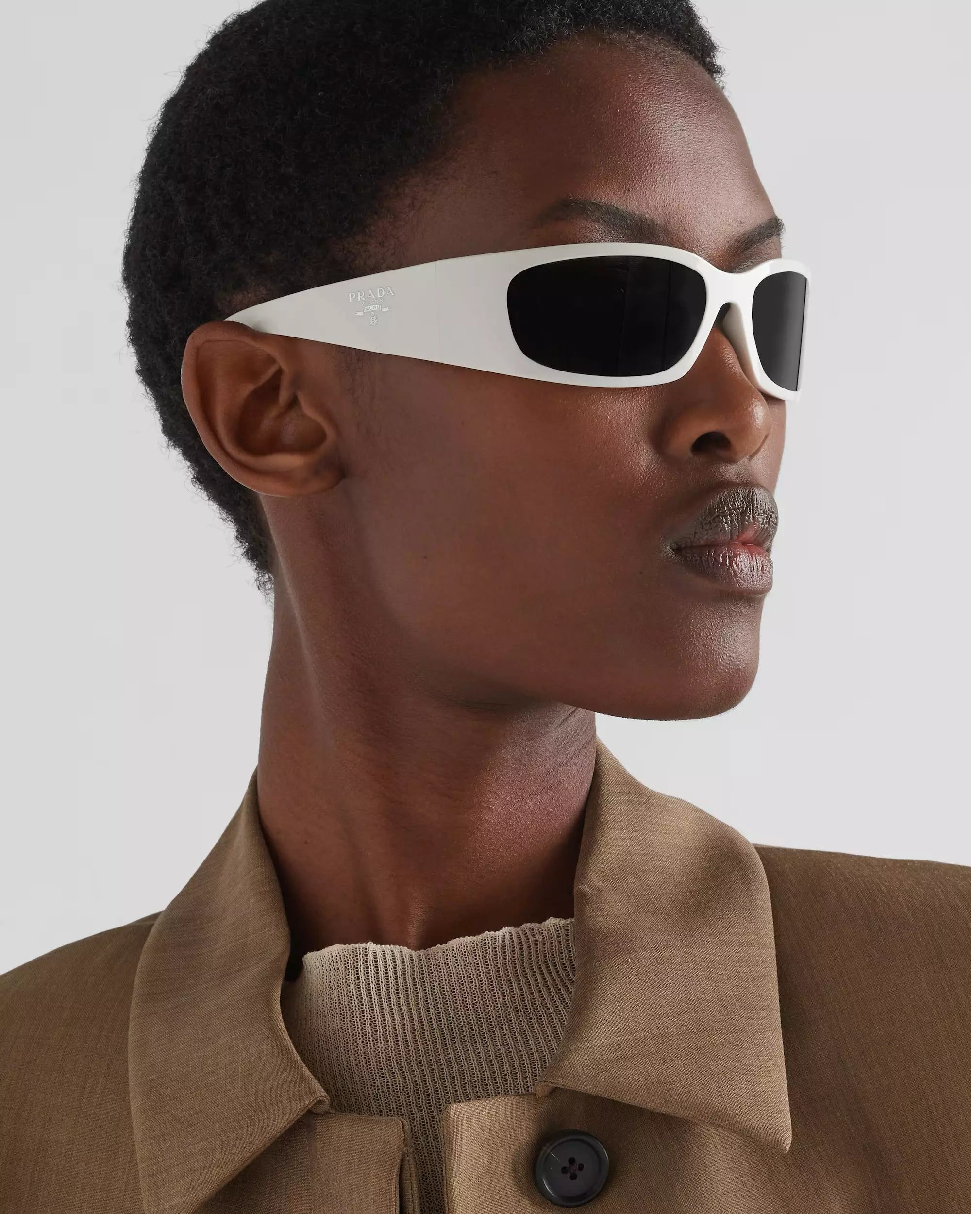 Occhiali da sole Prada Symbole - Lenti grigio ardesia