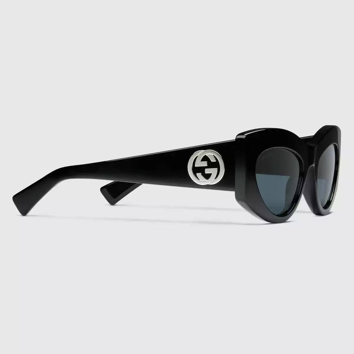 Occhiali da sole Gucci con montatura cat-eye - Nero
