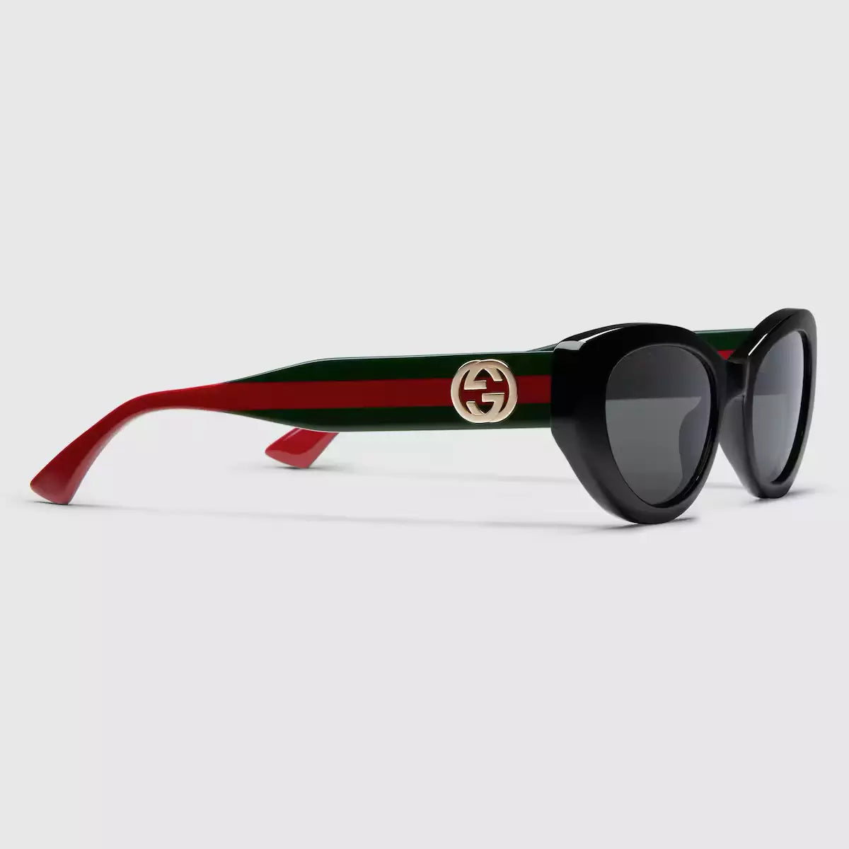 Occhiali da sole Gucci con montatura cat-eye - Nero