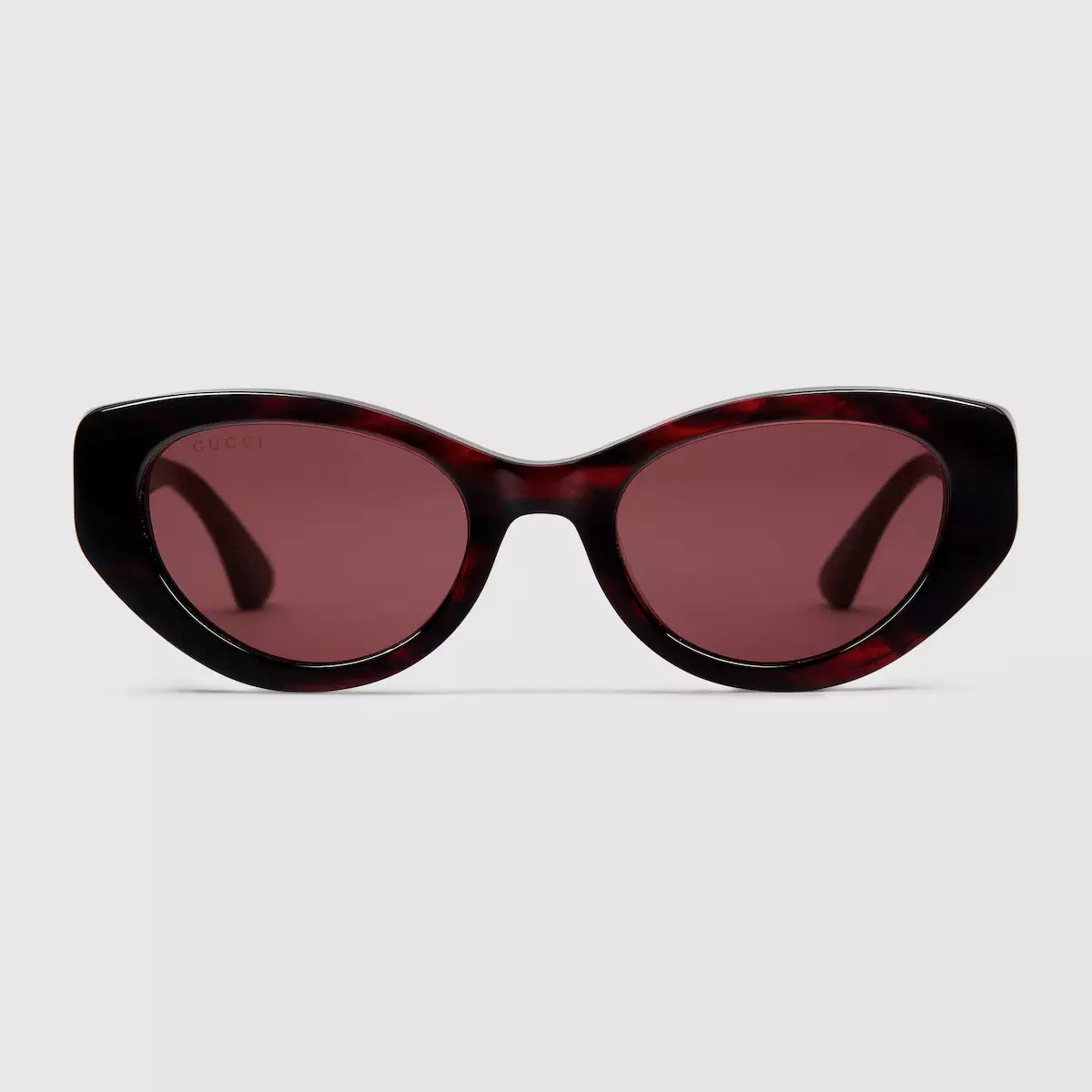 Occhiali da sole Gucci con montatura cat-eye - Marrone