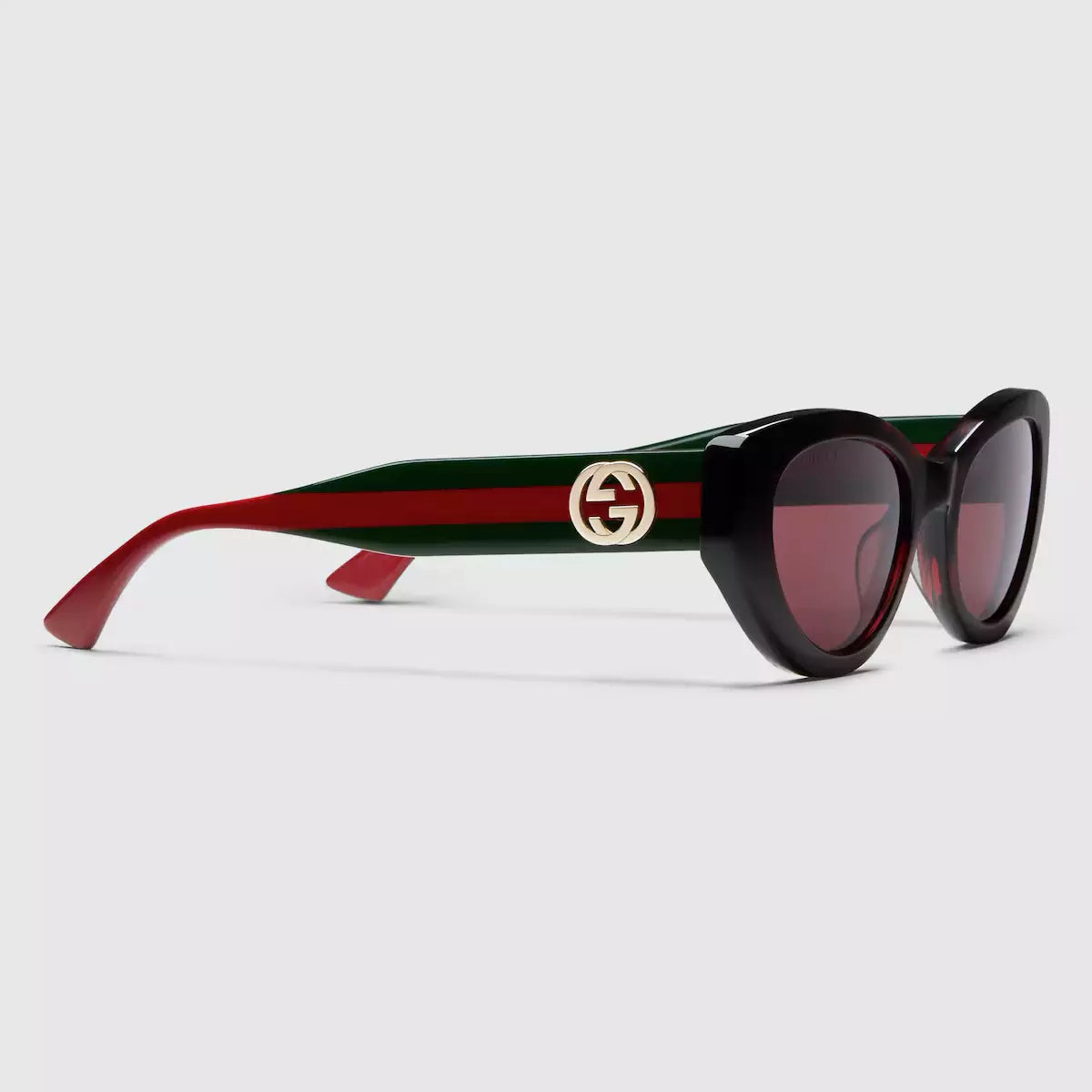 Occhiali da sole Gucci con montatura cat-eye - Marrone